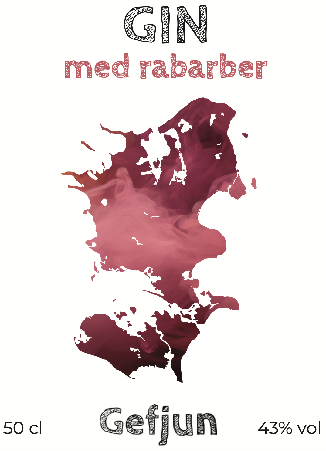 GEFJUN GIN Rabarber